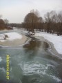 Isar en hiver depuis Flaucher