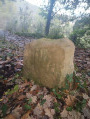 Jalon du chemin de l'eau de Gaude