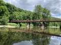 Jolie passerelle sur la Semois