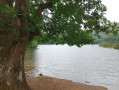 Lac Choldokogaina (Xoldokogaina) depuis la barrière canadienne