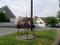 Junction leading down to the football club