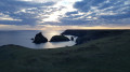 Kynance Cove at sunset