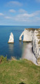 Falaise d'Amont et d'Aval à Étretat Falaise d'Amont et d'Aval à Étretat