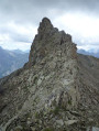 L'Aiguille de Cédéra vue de l'épaulement Est