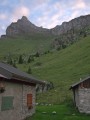 L'aiguille de Varan depuis les chalets de Varan