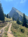 Le lac de Lessy depuis Cenise Le lac de Lessy depuis Cenise