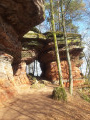 L'Altschossfelsen ou "rochers du vieux château" d'Eppenbrunn