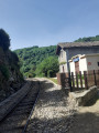 L'ancienne gare de Clauzel du Chemin de Fer du Vivarais, le Mastrou.