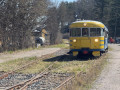 L'autorail du chemin de fer mus&eacute;e de Porvoo