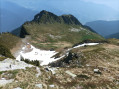 Pointe des Arangles in einer Schleife über die Roche Brisée Pointe des Arangles en boucle par la Roche Brisée