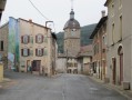 L'église de Saint-Bonnet et le mur peint