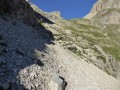 L'entrée dans la combe