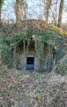 L'entrée de la grotte aux chauves-souris.