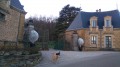 L'entrée du château d'Anjou