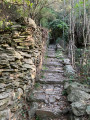 l'escalier du hameau de Seilhols