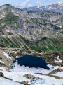 L'&eacute;tang d'Alate (vue &agrave; proximit&eacute; du pic de Cabanatous)