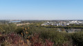 L'étang de St-Quentin-en-Yvelines et la ville de Trappes