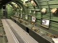 L'intérieur de l'avion Douglas C-47 (appelé “Dakota” par les Britanniques) "The S.N.A.F.U Special"