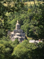La Basilique d'Orcival par le Plateau des Dômes La Basilique d'Orcival par le Plateau des Dômes