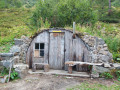 La cabane très bien entretenue