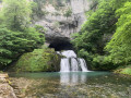 La cascade de la Source du Lison