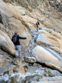 La cascade sous le glacier du Taillon