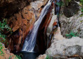 La cascade de Caldeirão via les passerelles de Mondego