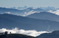 La chaine des Pyrénées et le Pic d'Anie