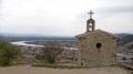 La chapelle St Christophe dans les vignes et les villes de Tain et Tournon