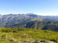 La Cime Nègre et le Mont Mounier (depuis la Tête de la Colombière)