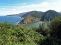 la cote "est" vue depuis le point haut de la montée