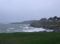 La côte sud dans la tempête