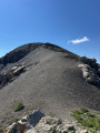 La cr&ecirc;te &agrave; l'arriv&eacute;e au sommet