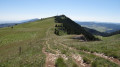 La crête  après le Chasseron