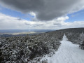 La cr&ecirc;te des G&eacute;ants sous la neige