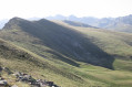 La crête vue depuis Port Dret