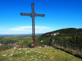 La Croix du Dan, le Trou de la Lune, la Grande Corniche à partir de Poligny