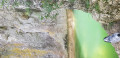 là de l'eau jusqu'au nombril sans courrant