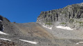 La descente du col de la Muzelle