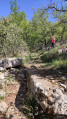 la descente sur le hameau de Louannes