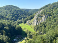 La Dolina Prądnika depuis le grand belv&eacute;d&egrave;re