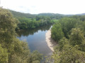 Voie verte de Carsac, la Dordogne et le site de Montfort