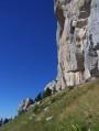 La falaise de Céüze