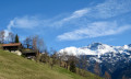 La ferme de Tschwabele (au printemps)