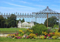 La grille du parc du château de Kerdurand
