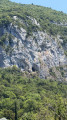 The Grotte des Sarrazins seen from below