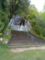 La grotte notre Dame du lac.