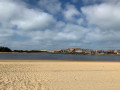 La lac Marin et sa grande plage