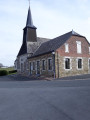 La mairie et l'église de Brognon La mairie et l'église de Brognon