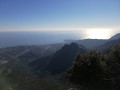 La méditerranée pès de Nice depuis le mont Chauve.